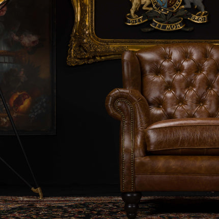 Bertie Chesterfield Wing Chair