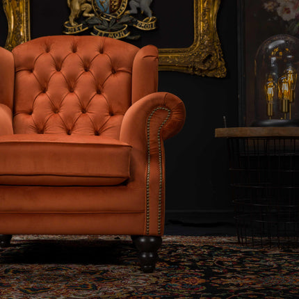 Bertie Chesterfield Wing Chair