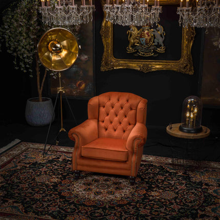 Bertie Chesterfield Wing Chair