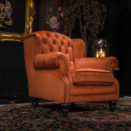 Bertie Chesterfield Wing Chair