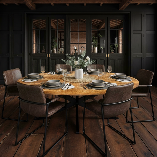 Kerela Industrial Dining Table (Various Sizes)