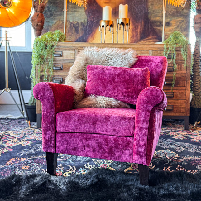 Knightsbridge Armchair in Sunshine Pink