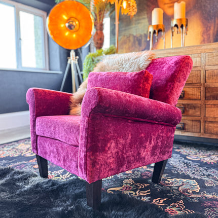 Knightsbridge Armchair in Sunshine Pink