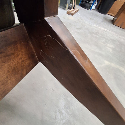 Kodu Chair in Dark Green Leather - Factory Seconds