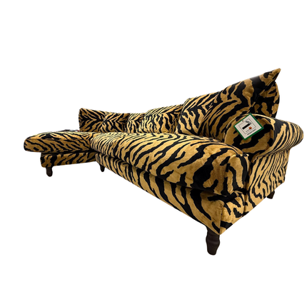 Dopamine in Zebra Gold Velvet