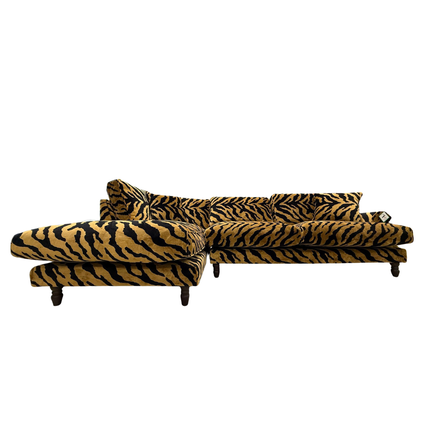 Dopamine in Zebra Gold Velvet