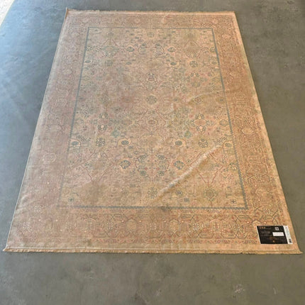 Large Distressed Doormat Yellow Rug - Ex Display