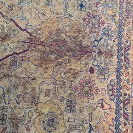 Large Distressed Doormat Yellow Rug - Ex Display