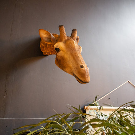 Large Giraffe Wall Head