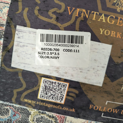 Large Rug Vintage Black - Ex Display