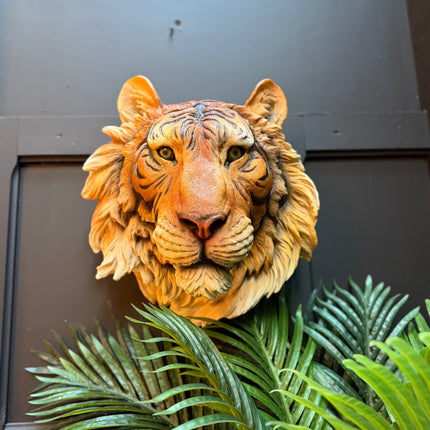Large Tiger Wall Head Decoration