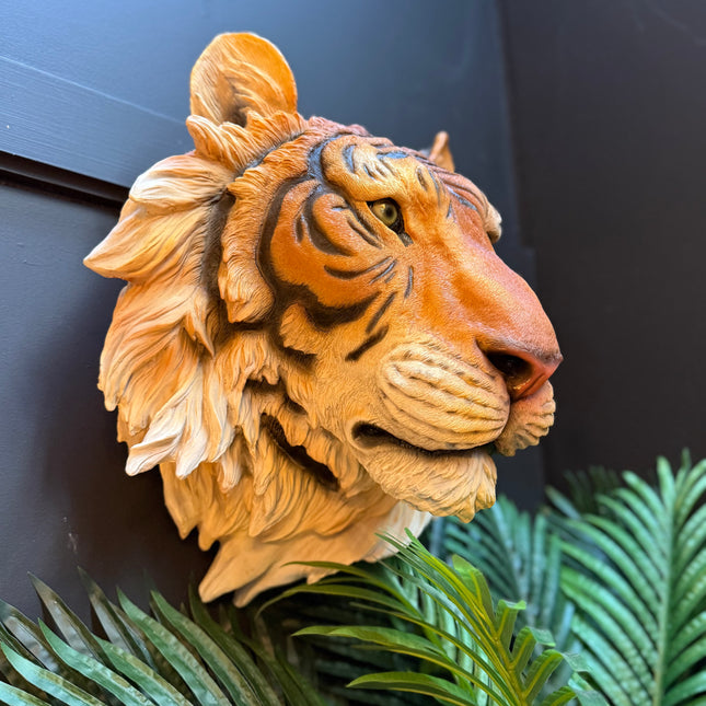 Large Tiger Wall Head Decoration
