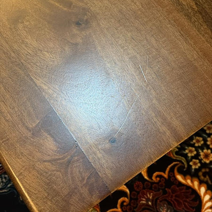 Large Wooden Ranch Dining Bench