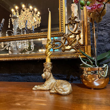 Laying Tiger Candle Holder