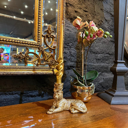 Laying Tiger Candle Holder