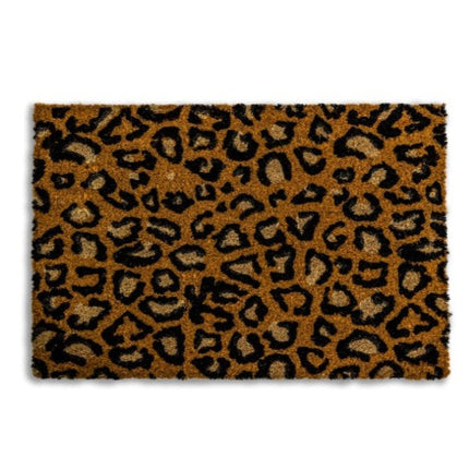 Leopard Print Doormat