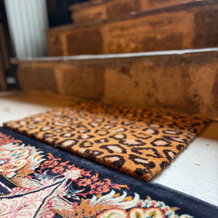 Leopard Print Doormat