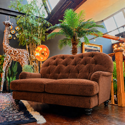 Lottie 2 Seater Sofa in Derwent Velvet