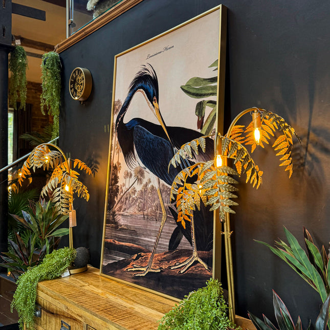 Louisiana Heron Canvas Wall Art (Various Sizes)