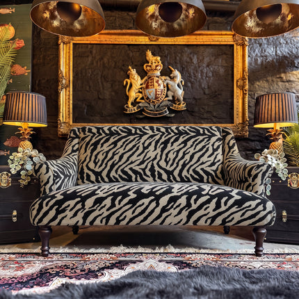 Maverick 2 Seater Sofa in Zebra Cream