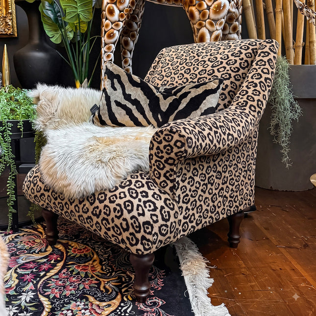 Maverick Armchair in Animal Print