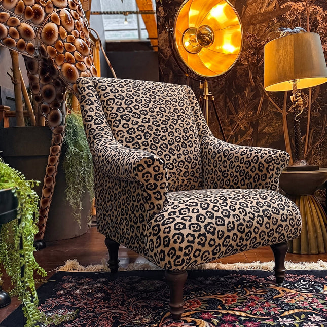 Maverick Armchair in Animal Print