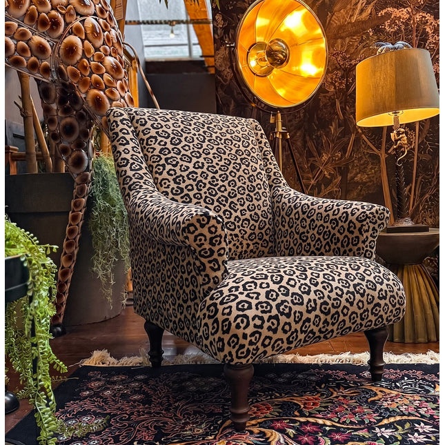 Maverick Armchair in Animal Print