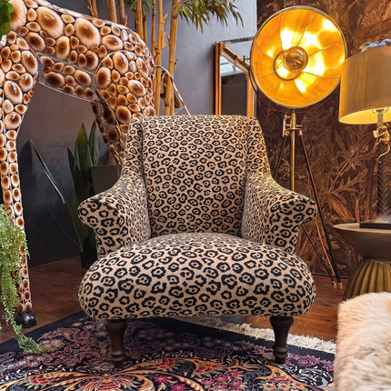 Maverick Armchair in Animal Print