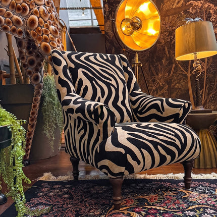Maverick Armchair in Animal Print