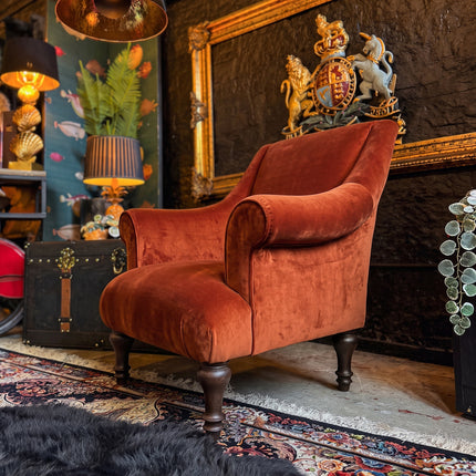 Maverick Armchair in Opulence Burnt Amber