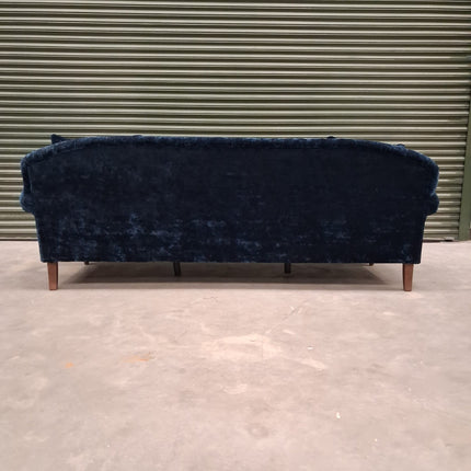 Mayfair 4 Seater in Sunshine Sapphire Velvet - Ex Display