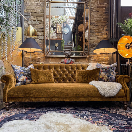 Mayfair in Sunshine Bronze Velvet 