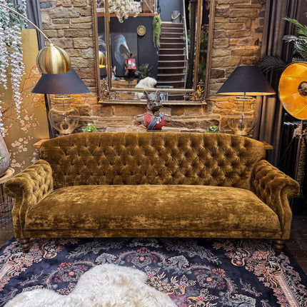Mayfair in Sunshine Bronze Velvet 