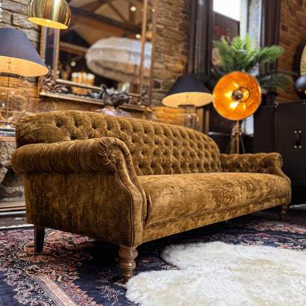 Mayfair in Sunshine Bronze Velvet 