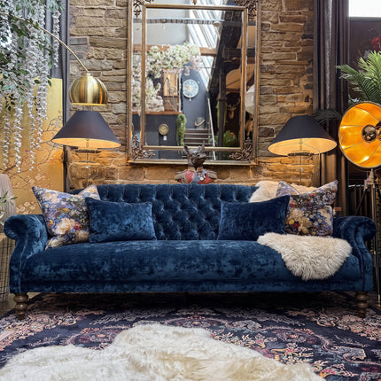 Mayfair in Sunshine Sapphire Velvet 