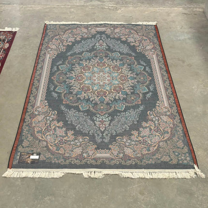 Medium Rug Black Moonflower - Ex Display