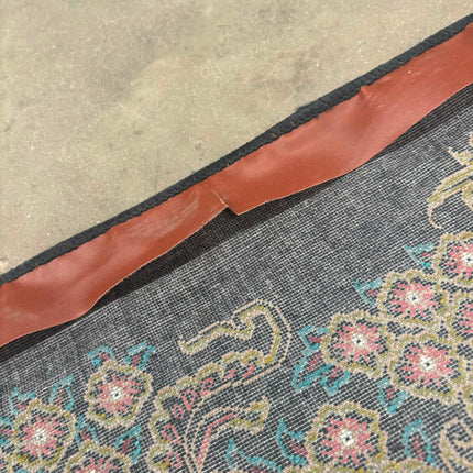 Medium Rug Black Moonflower - Ex Display