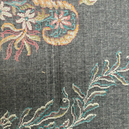 Medium Rug Black Moonflower - Ex Display