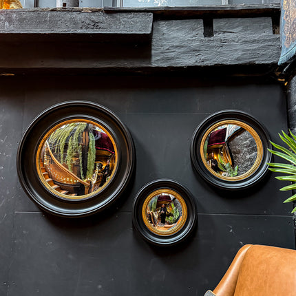 Mirrors Convex Set of 3 (Various Sizes)