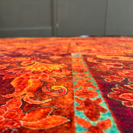 Vintage Orange Rug (Various Sizes)