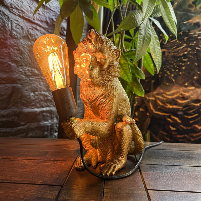 Monkey Sculptural Table Lamp