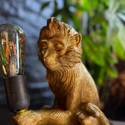 Monkey Sculptural Table Lamp