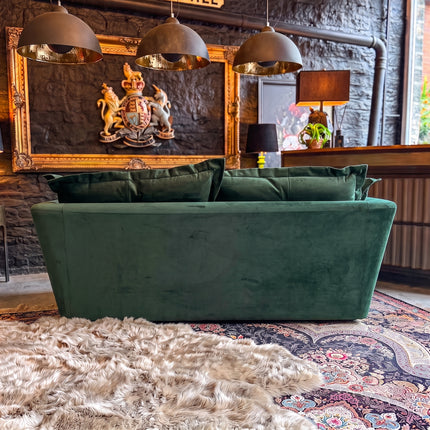 Moorland 3 Seater in Plush Emerald Velvet