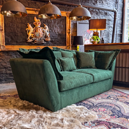 Moorland 3 Seater in Plush Emerald Velvet