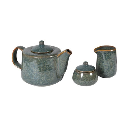 Obsidian Porcelain Tea Set