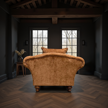 Oliver Club Chair in Eddy Velvet