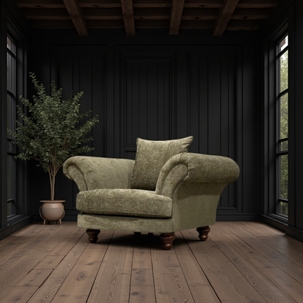 Oliver Club Chair in Eddy Velvet