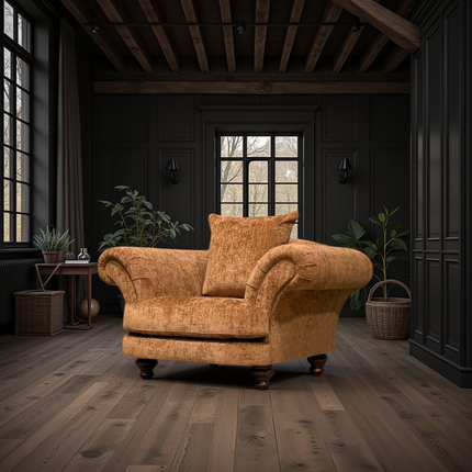 Oliver Club Chair in Eddy Velvet