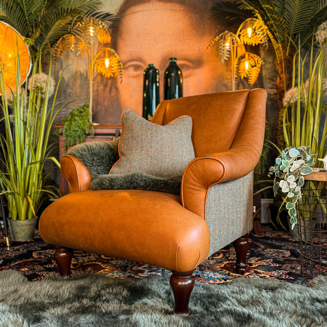 Osborn in Amalfi Brandy & Green Tweed