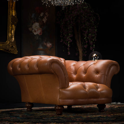 Oskar Chesterfield Club Armchair